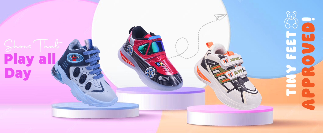 Kids sandals banner 3